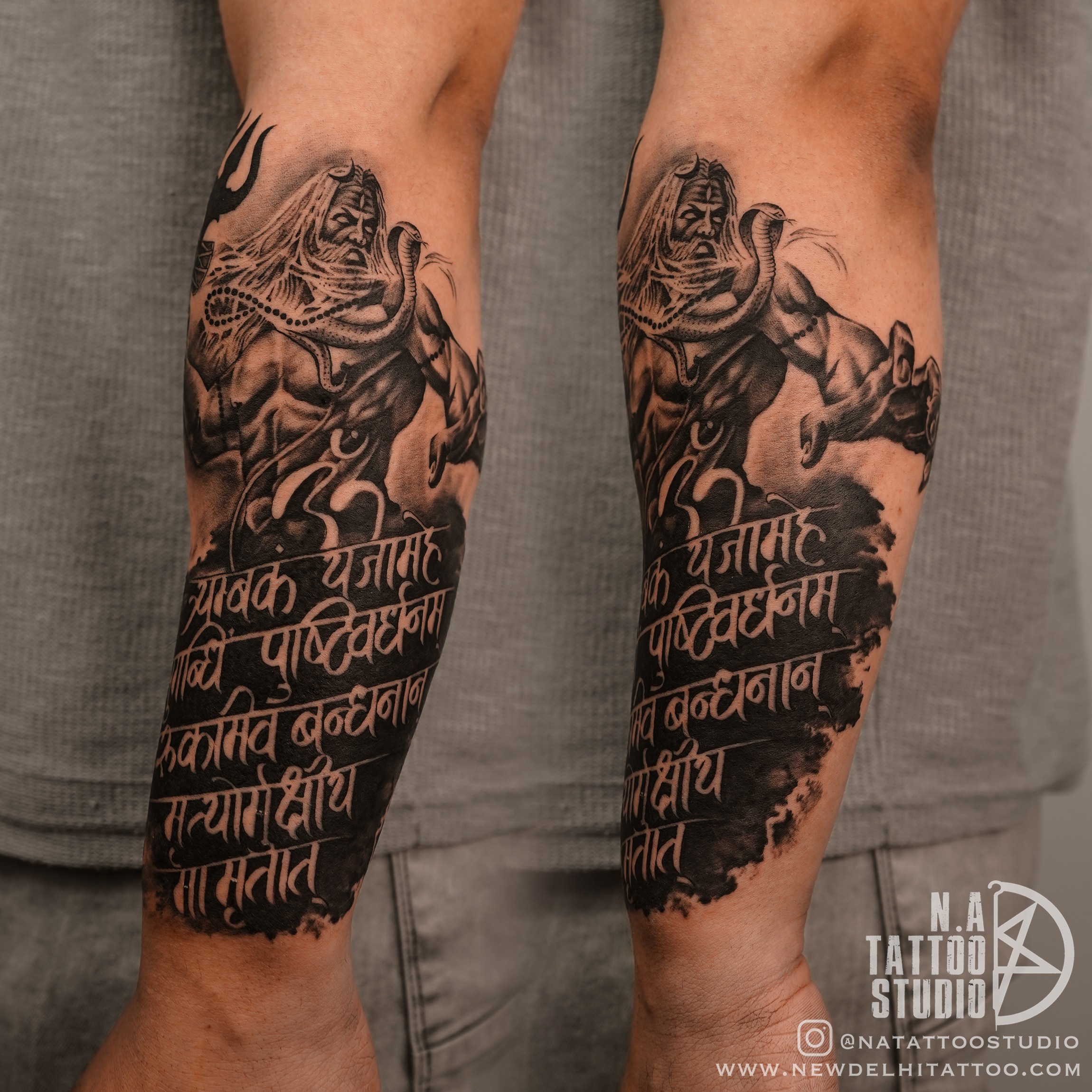 First tattoo - Lord Shiva, The Destroyer. Third time in India. This trip  has been transformative, healing and e… | Shiva tattoo design, Shiva tattoo,  Mahadev tattoo