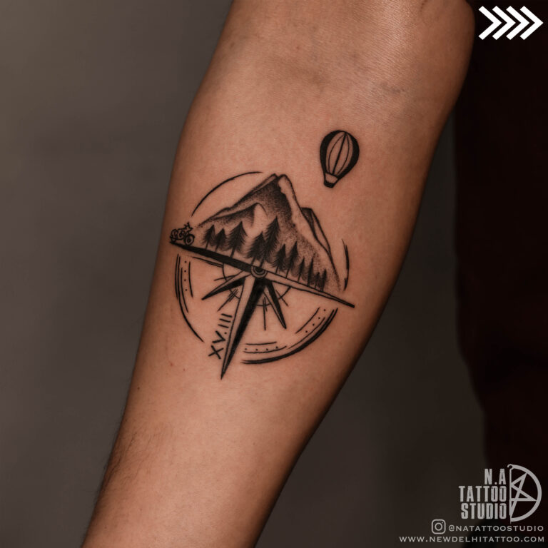 Adventure And Travel Tattoo Design Ideas