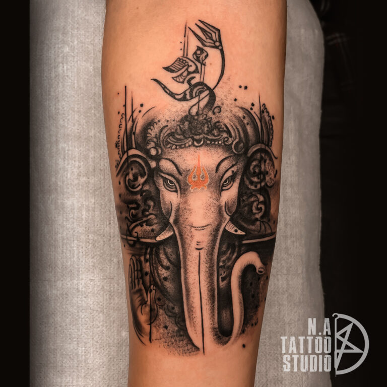OM-Ganesha-Tattoo by Angel-Tattoo-Studio on DeviantArt