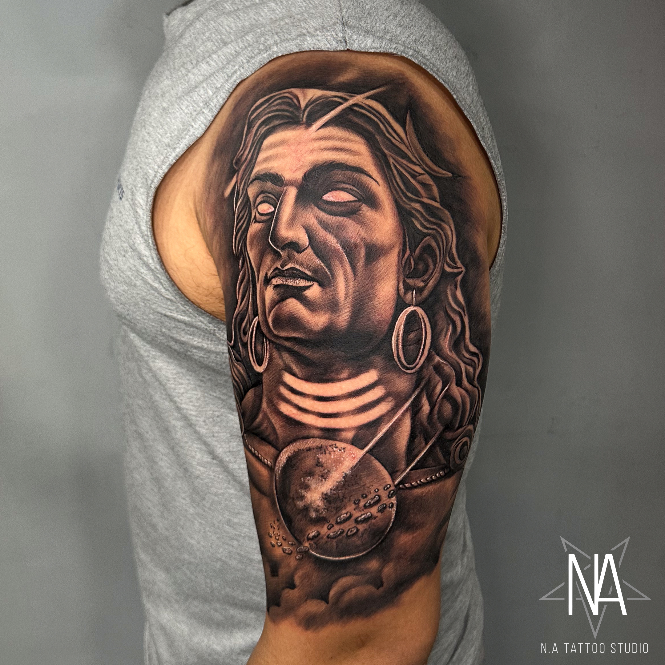 Native American for ancestry | Native american warrior tattoos, American indian  tattoos, Native american tattoos