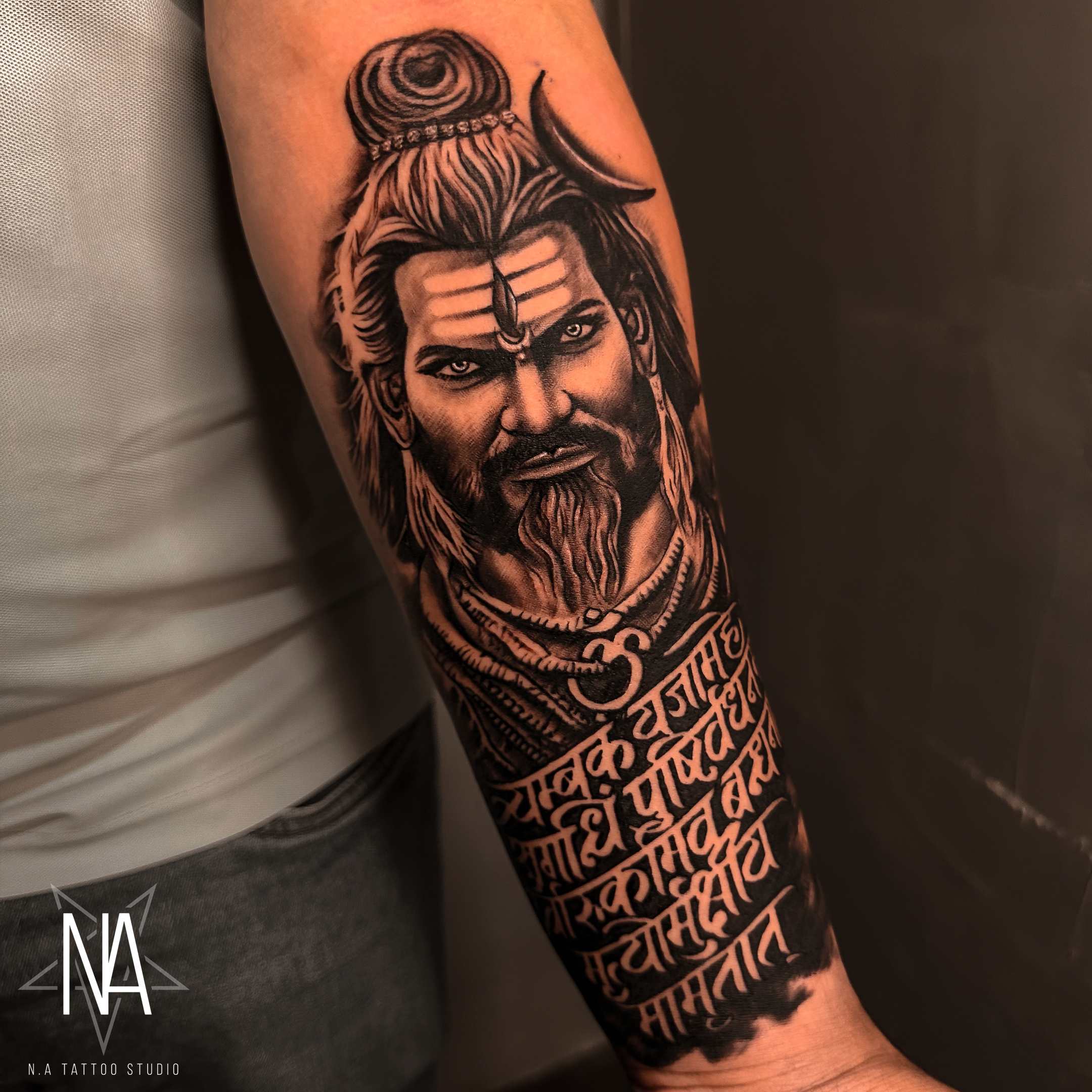Rare Shiva Tattoos Komstec Lord Shiva Hand Band Tattoo For Male And