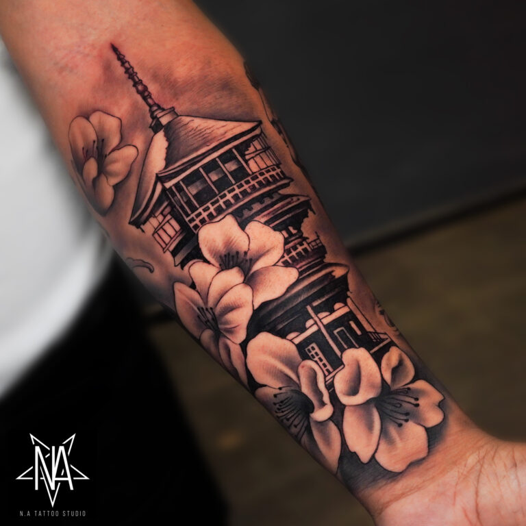 pagoda tattoo