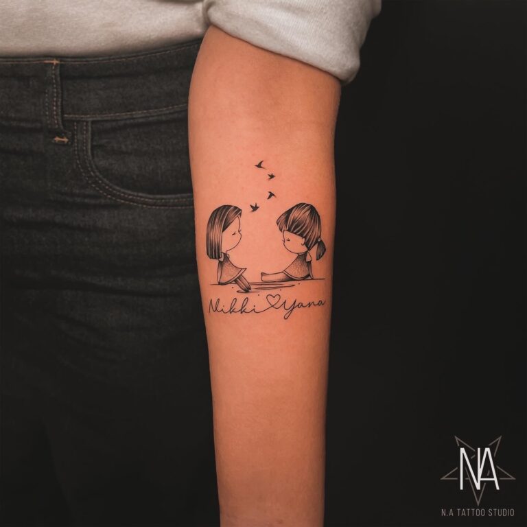 small tattoos couple natattoostudio