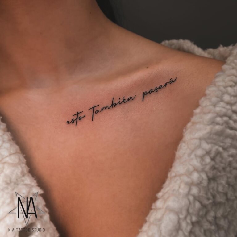 collarbone tattoo natattoostudio