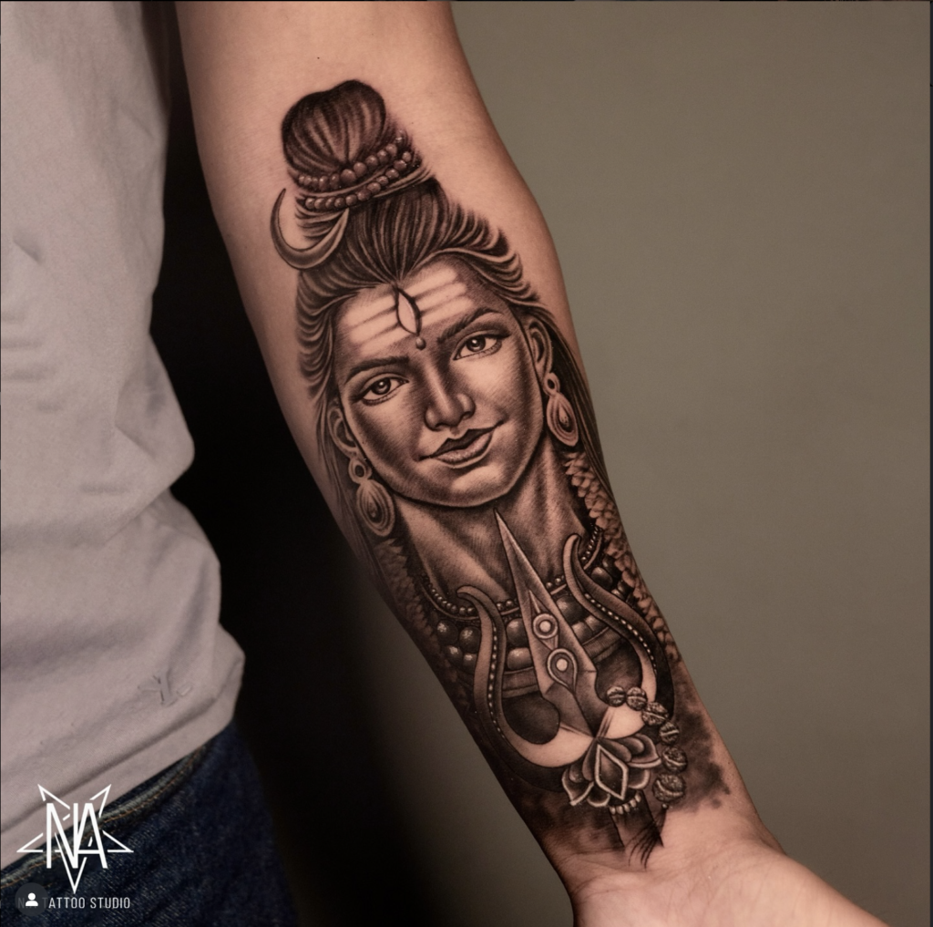 lord shiva mahadev tattoo
