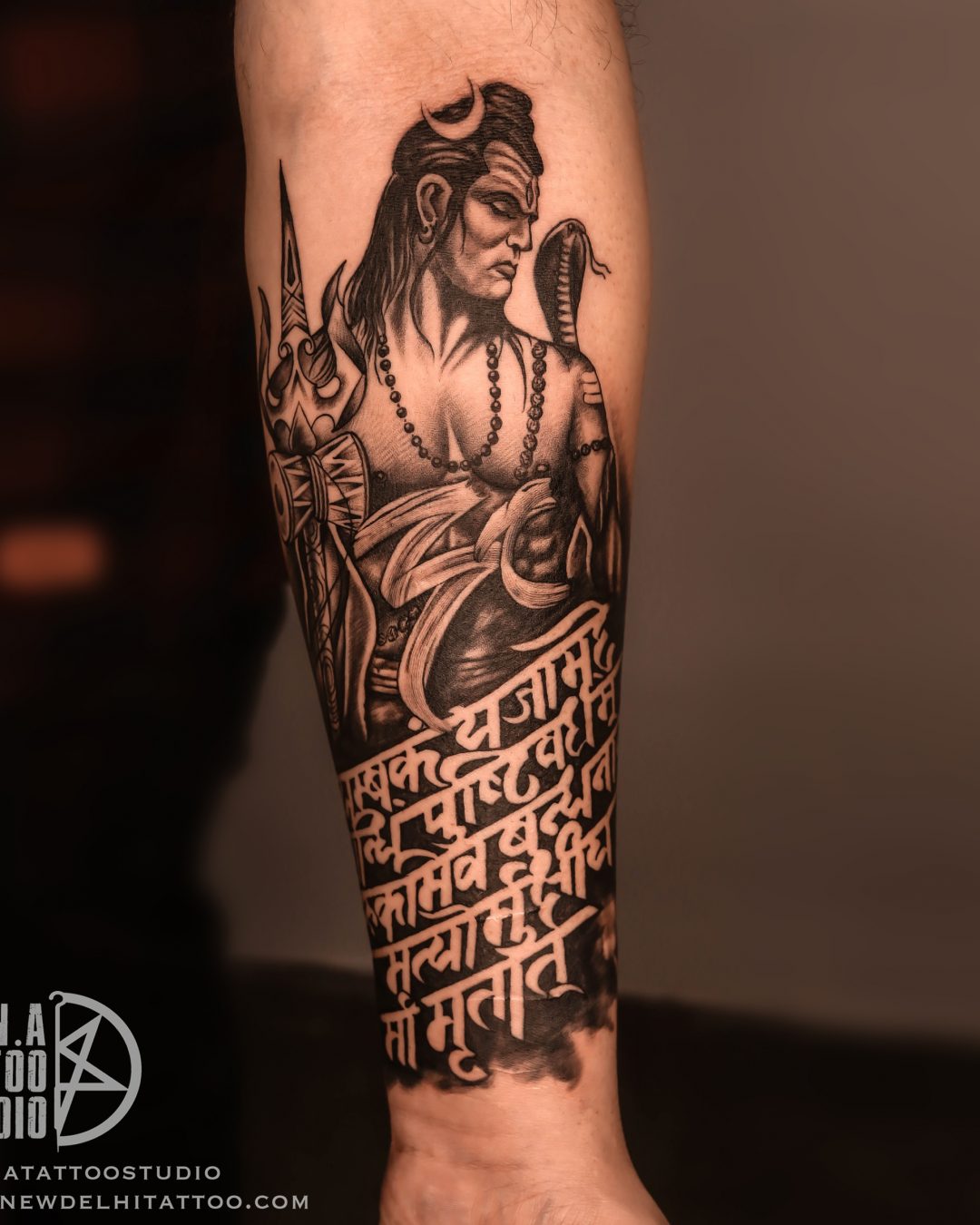 Top 10 Lord Shiva and Mahadev Tattoos  Iron Buzz Tattoos